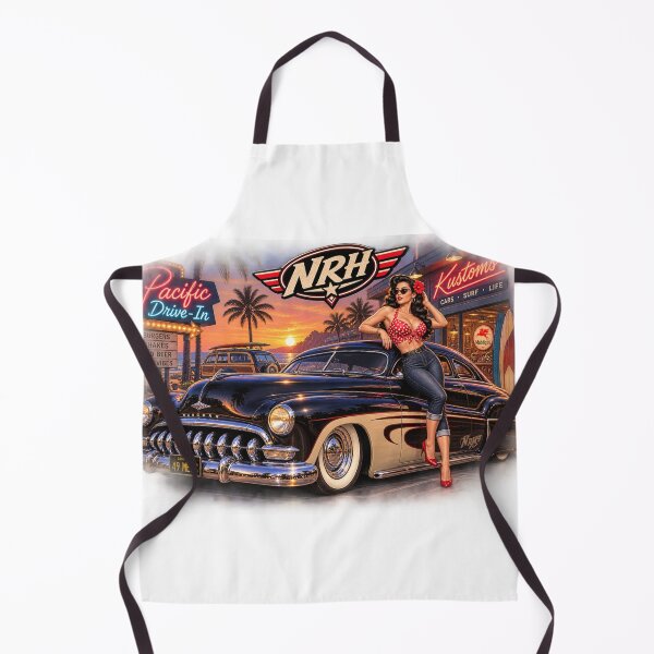 Item preview, Pacific Coast Custom Classic Car designed and sold by Normandy Road Heritage™ - Vintage Garage Art.
