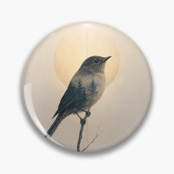 Item preview, Song of the Inner Forest – Mystical Bird Nature Art designed and sold by SacredLensV.