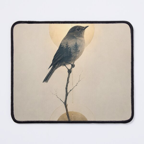 Item preview, Song of the Inner Forest – Mystical Bird Nature Art designed and sold by SacredLensV.