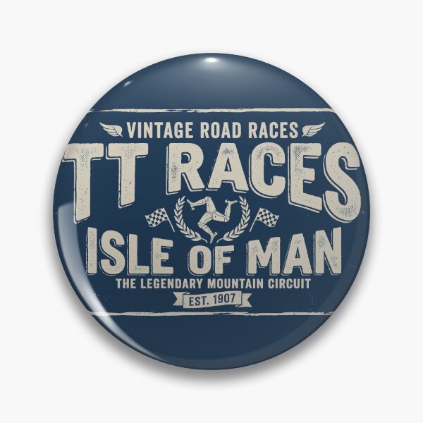Item preview, Isle of Man Moto Races Bold Biker Typography Racing designed and sold by KiwiRider.