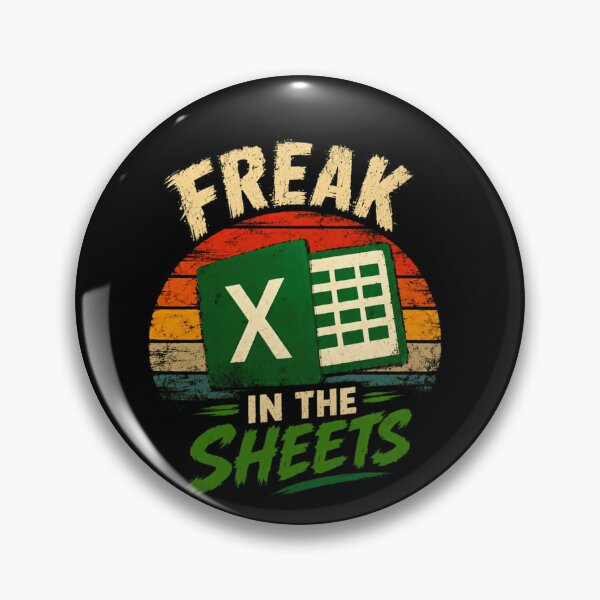 Aperçu de l'œuvre Comptable utilisateur de tableur Excel « Freak In The Sheets » créée et vendue par SkeletonsDanger.