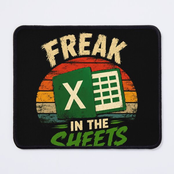 Item preview, Freak In The Sheets Excel Spreadsheet User Accountant designed and sold by SkeletonsDanger.