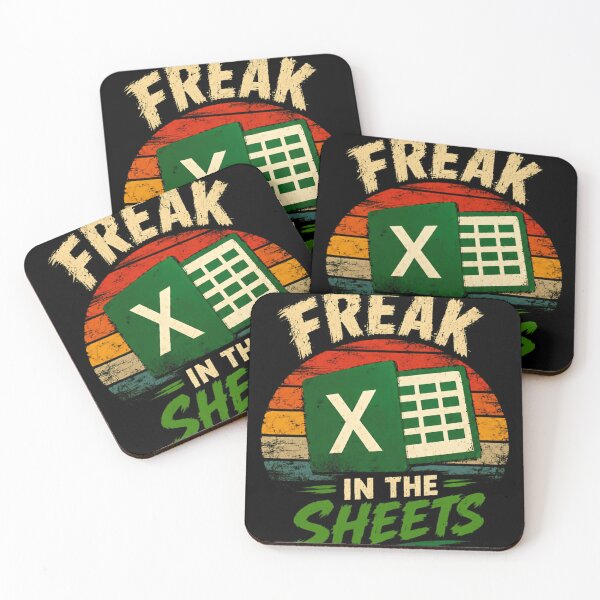 Item preview, Freak In The Sheets Excel Spreadsheet User Accountant designed and sold by SkeletonsDanger.