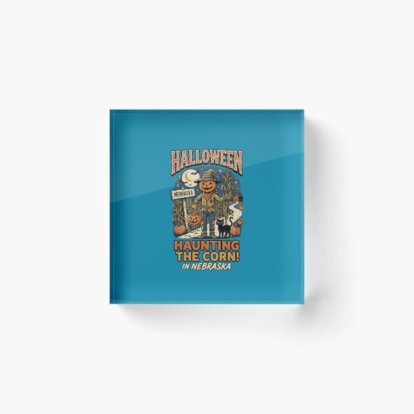 Item preview, Haunting the corn! - Halloween in Nebraska designed and sold by ParadoxParadox.