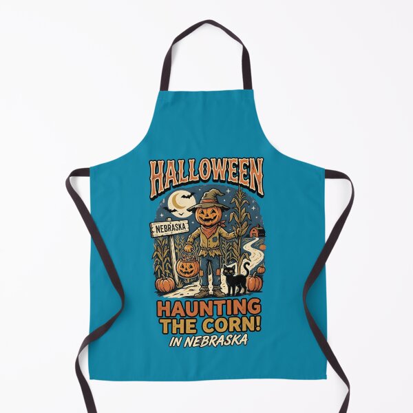 Item preview, Haunting the corn! - Halloween in Nebraska designed and sold by ParadoxParadox.