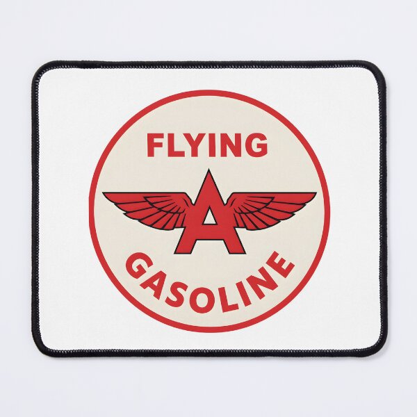 Item preview, Vintage Flying A Gasoline Porcelain Sign designed and sold by interdesigner.