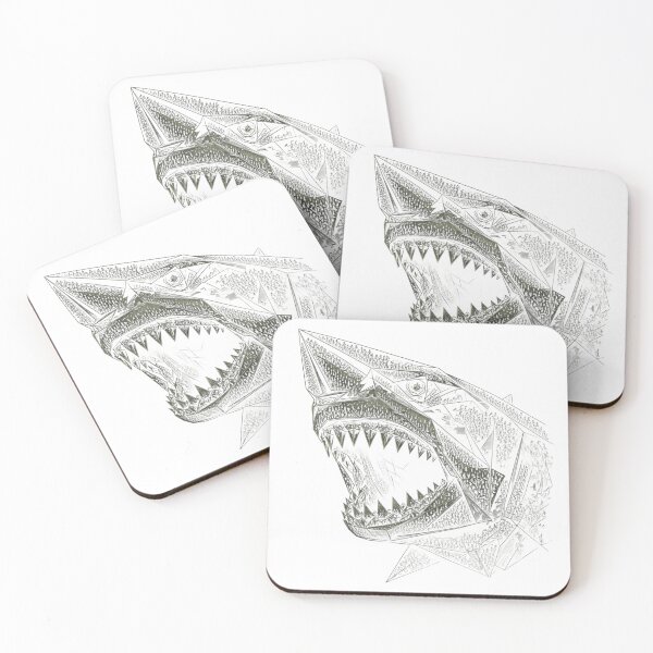 Item preview, Great Shark | Fragmented Cubist  designed and sold by ekemarket.