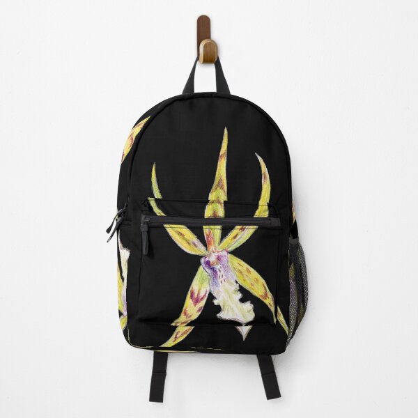 Item preview, Miltassia Golden Spider Copius Orchid Colored Pencil Botanical Drawing designed and sold by Dina's Fine Arts.