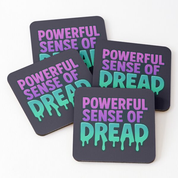 Item preview, Powerful Sense of Dread Funny Quote designed and sold by bramosny.