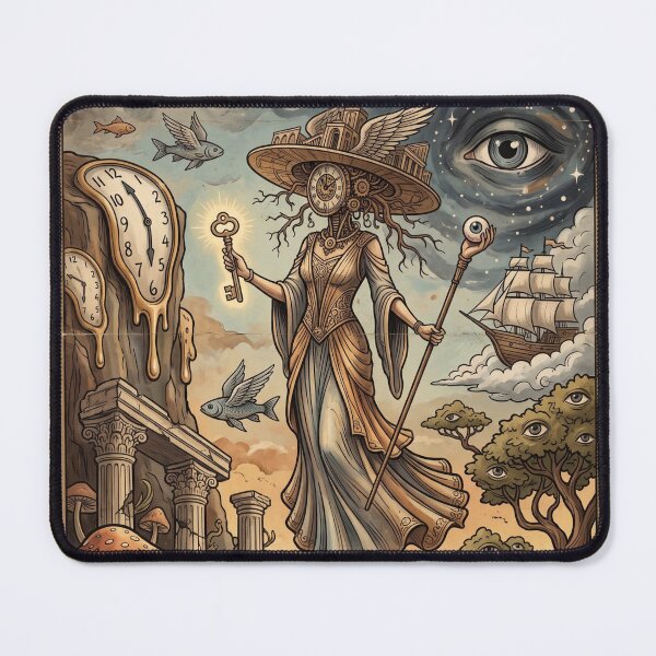 Item preview, Surreal Visions Vintage Poster | Journey Into The Subconscious Art Print designed and sold by ART BOND.