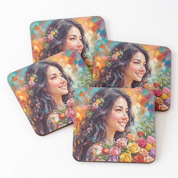 Item preview, Women and Flowers designed and sold by PP&RAINBOW SHOP.
