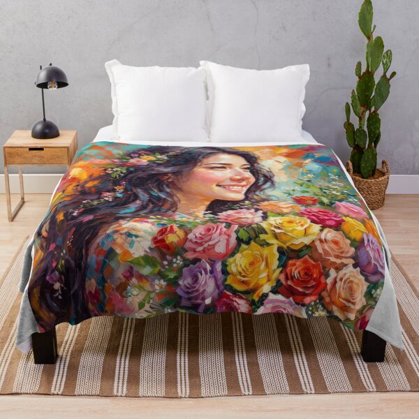 Item preview, Women and Flowers designed and sold by PP&RAINBOW SHOP.