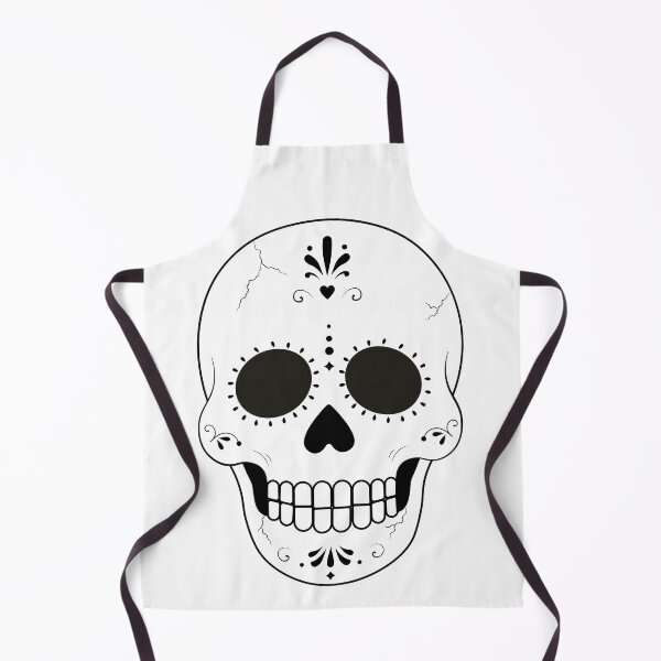 Item preview, Day of the Dead Sugar Skull Ornament and Decorative Elements designed and sold by DoveArtDesigns.