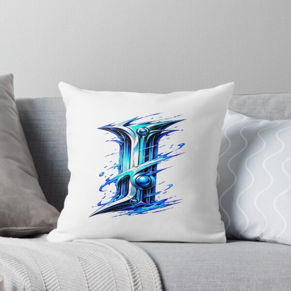 Artikelvorschau, AquaFlare MangaForge Letter I entworfen und verkauft von BlissBlvdShop.