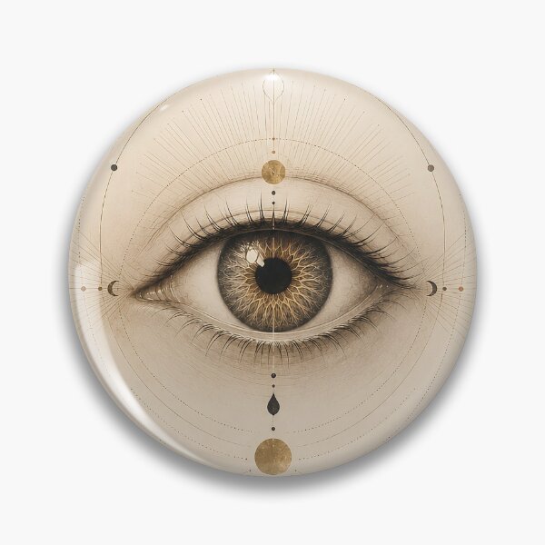 Item preview, The Eye Within – Third Eye Sacred Geometry Art designed and sold by SacredLensV.