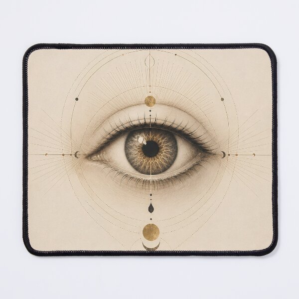 Item preview, The Eye Within – Third Eye Sacred Geometry Art designed and sold by SacredLensV.