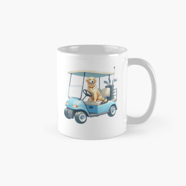 Aperçu de l'œuvre Plus de Golden Retrievers et de golf ! créée et vendue par Pascarell Studio.