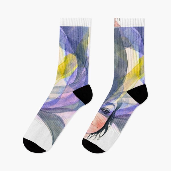 Item preview, Inner Weather | Abstract Figurative Woman Portrait designed and sold by ArithraStudio.