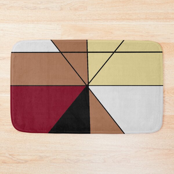 Item preview, Shapes In Colors Of Brown, Burgundy, White & Black designed and sold by VlwHuesOfArt.
