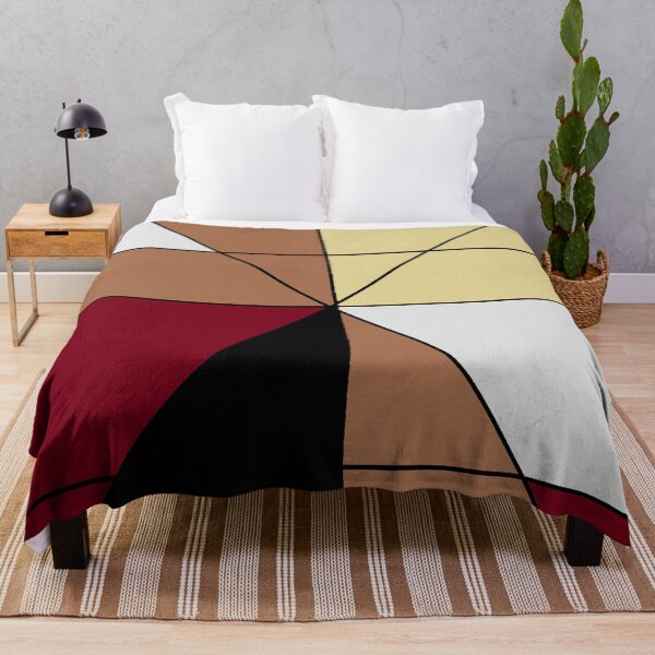 Item preview, Shapes In Colors Of Brown, Burgundy, White & Black designed and sold by VlwHuesOfArt.