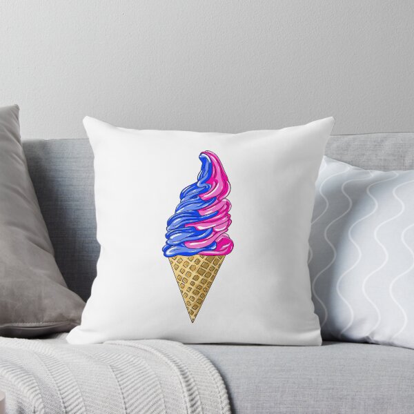 Item preview, Blue And Pink Ice Cream Swirl  designed and sold by missmann.