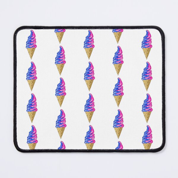 Item preview, Blue And Pink Ice Cream Swirl  designed and sold by missmann.