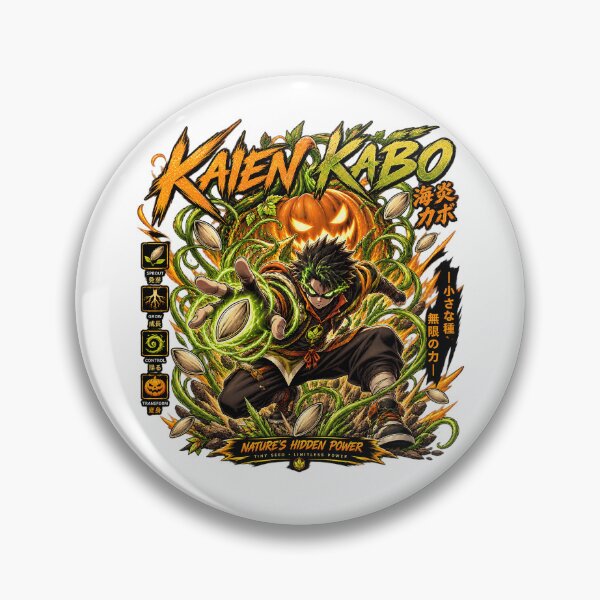 Item preview, Kaien Kabo – The Pumpkin Seed Warrior designed and sold by Qmeboshy.