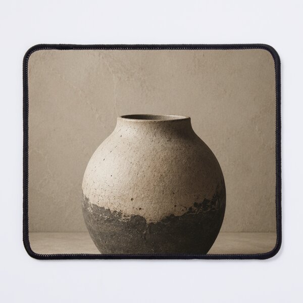 Item preview, Wabi-Sabi Ceramic Vessel | Minimalist Japanese Still Life designed and sold by Zaramodo.