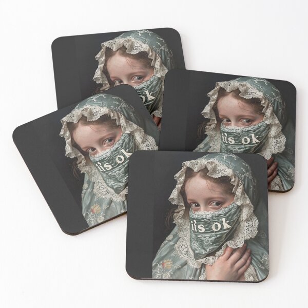 Item preview, It's OK Renaissance Surrealist Portrait Fine  designed and sold by iconiicc.