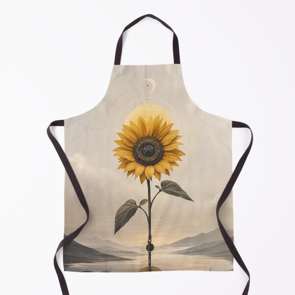 Item preview, Where Light Takes Root – Golden Sunflower Spiritual Art designed and sold by SacredLensV.