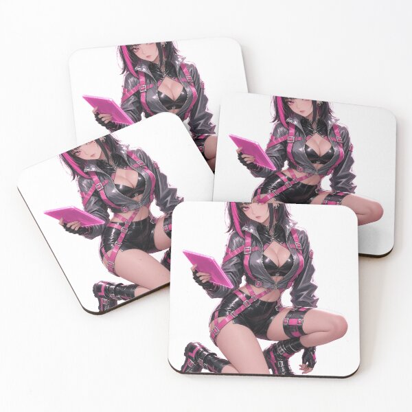 Item preview, Anime Hacker Girl Tablet designed and sold by SUPA BASED.