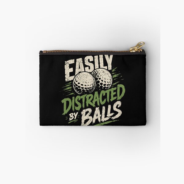 Item preview, Easily Distracted By Balls Golfer Humor Golfing Hobby designed and sold by RetroMini2026.