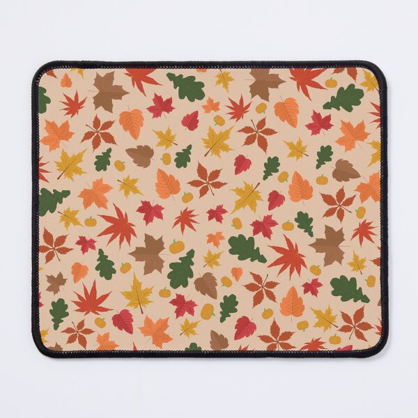 Item preview, Autumn Leaves & Pumpkin Harvest Pattern designed and sold by Hallowed Artistry.