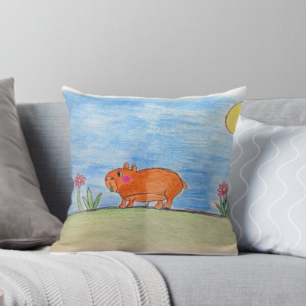 Item preview, Vivi's Capybara Drawing - 2026 designed and sold by VivisArtShop.