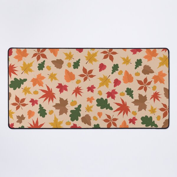Item preview, Autumn Leaves & Pumpkin Harvest Pattern designed and sold by Hallowed Artistry.