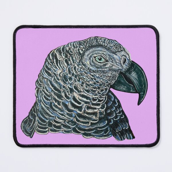 Item preview, Violet Grey Parrot designed and sold by Ruby Tiger Creations.