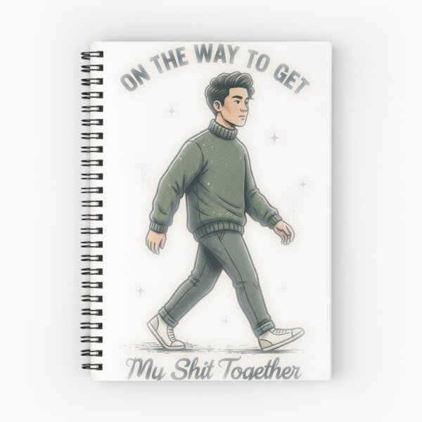 Item preview, ON MY WAY TO GET MY SHIT TOGETHER TEE SHIRT ai generated created by frasues designed and sold by frasues.
