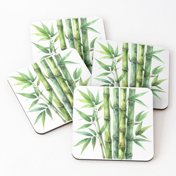 Item preview, Green Japanese Bamboo Stalks  designed and sold by BetweenForms.