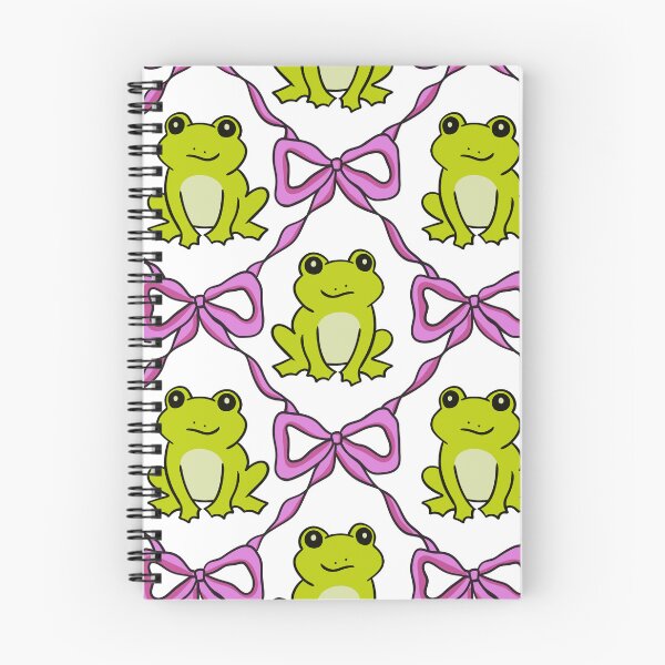 Item preview, Frogs and Pink Croquette Bows designed and sold by CI Creative Design LLC.