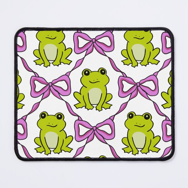 Item preview, Frogs and Pink Croquette Bows designed and sold by CI Creative Design LLC.