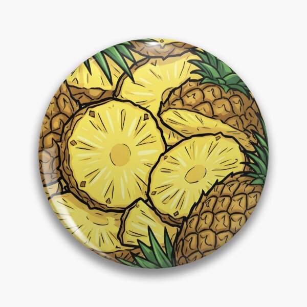 Item preview, Tropical Pineapple Pattern Illustration designed and sold by RkskArt.
