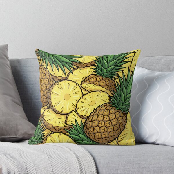 Item preview, Tropical Pineapple Pattern Illustration designed and sold by RkskArt.