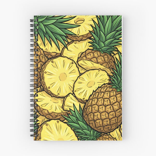 Item preview, Tropical Pineapple Pattern Illustration designed and sold by RkskArt.