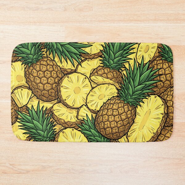 Item preview, Tropical Pineapple Pattern Illustration designed and sold by RkskArt.