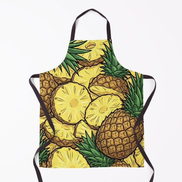 Item preview, Tropical Pineapple Pattern Illustration designed and sold by RkskArt.