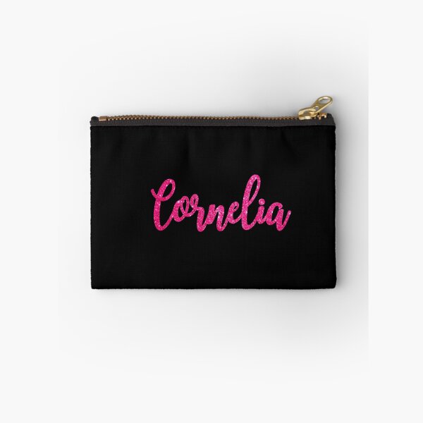 Item preview, Cornelia Hot Pink Sparkly Personalised Name Design designed and sold by CamilasPrints.