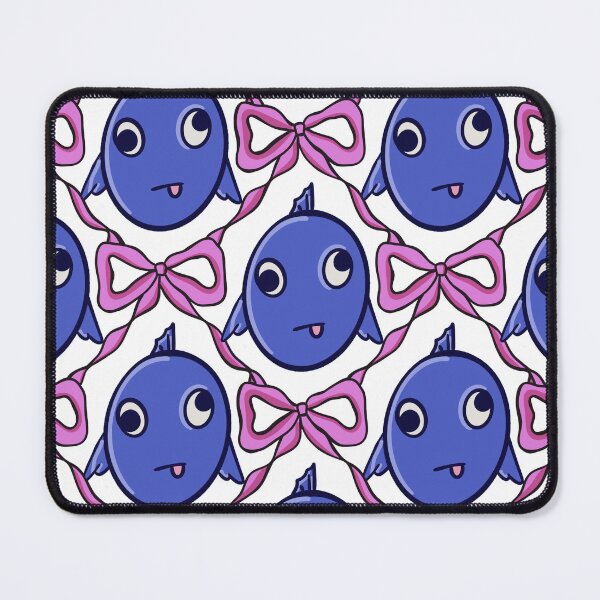 Item preview, Blue Fish and Pink Croquette Bows designed and sold by CI Creative Design LLC.
