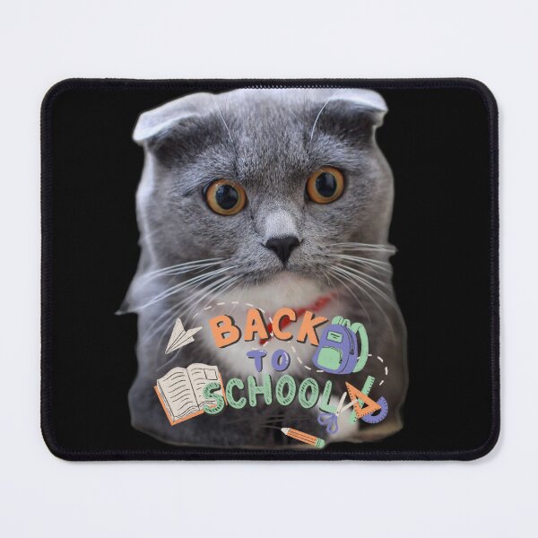 Item preview, Cute Scottish Fold Cat Back To School designed and sold by Funnygiftsstudio .