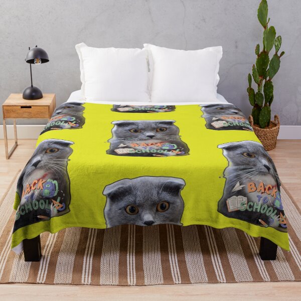 Item preview, Cute Scottish Fold Cat Back To School designed and sold by MariaPCMaria.