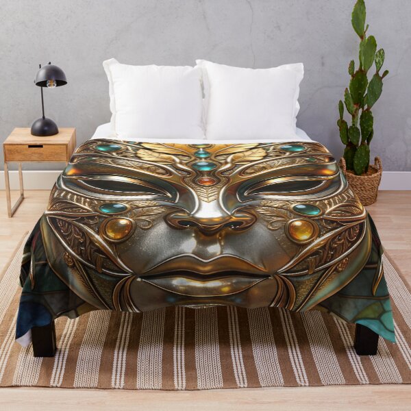 Item preview, Golden Elven Guardian Venetian Mask designed and sold by Frackxion.